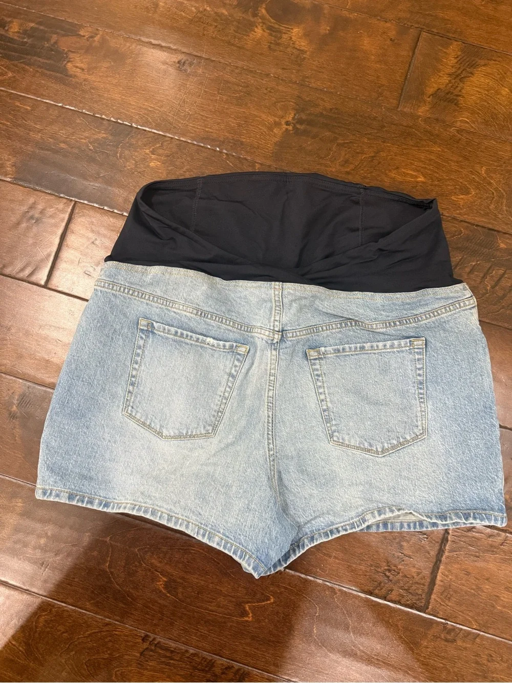 Isabel Maternity Denim Shorts